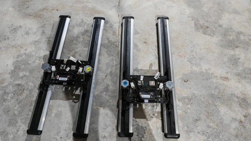 Xinghai V9 中間列シート スライド レール、モーター付き、前後移動をサポート