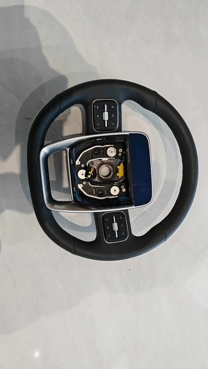 Ideales Lenkrad, mit Display und Multifunktionstasten, Leder, passend für ideale Automodelle