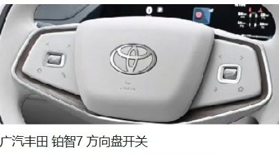 Toyota Platinum 7 steering wheel switch