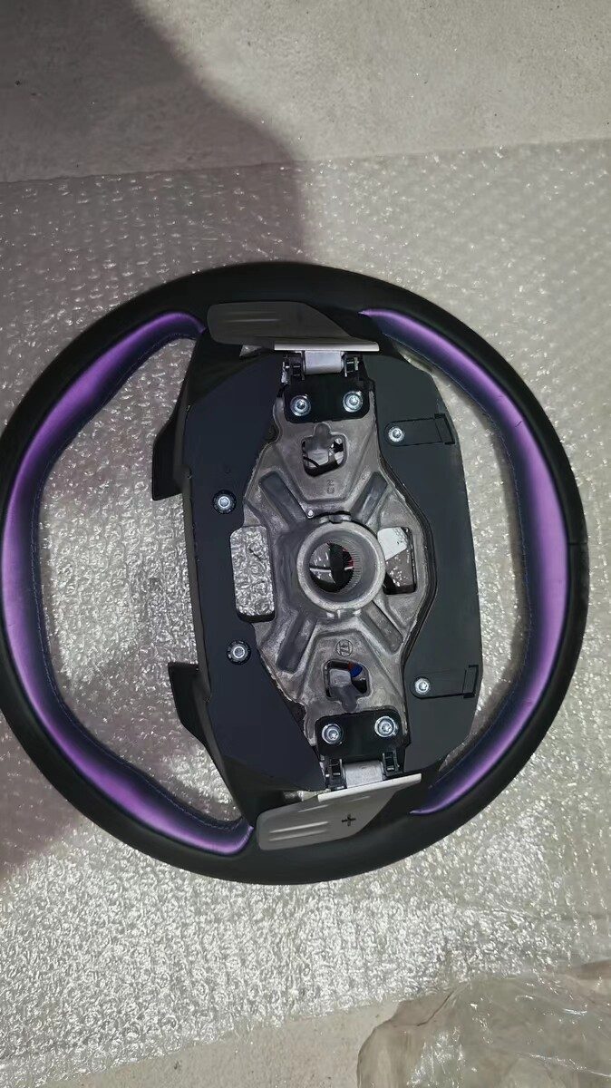 HiPhi HiPhiZ Lenkrad Baugruppe, Originales gebrauchtes OEM-Teil, funktionstüchtig, alle Anschlüsse vorhanden