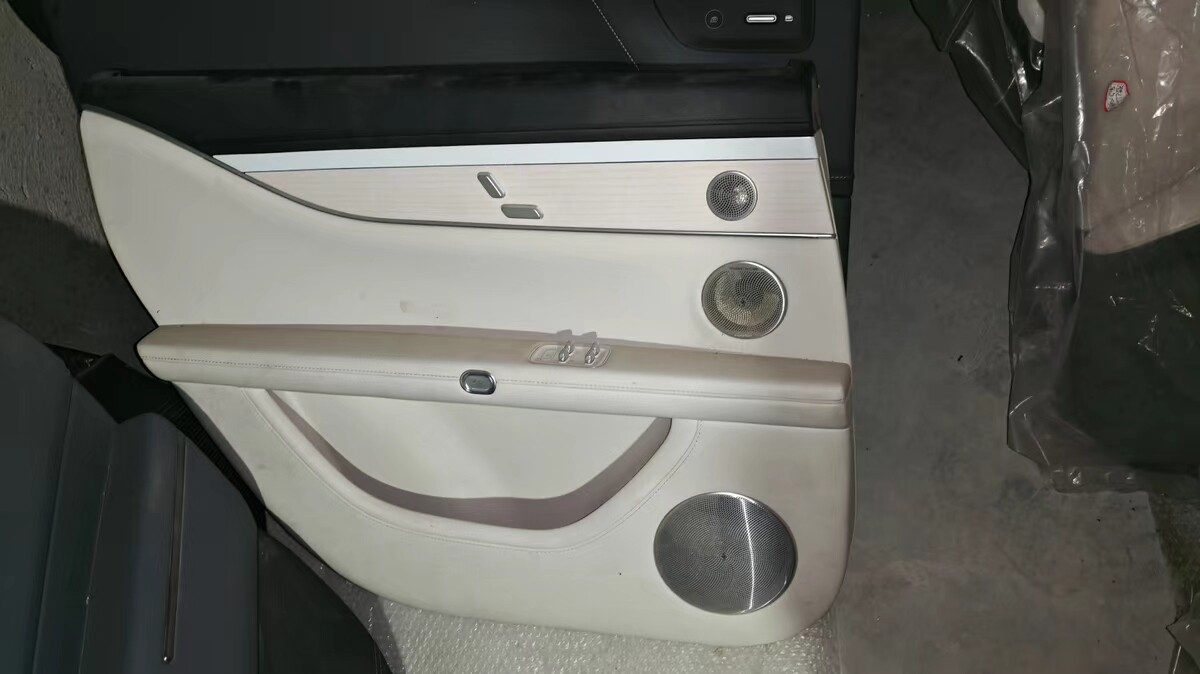 STELATO S9 OEM Interior Trim Panel, White, with Window Switch, Genuine OEM Used Part, Function Genuine