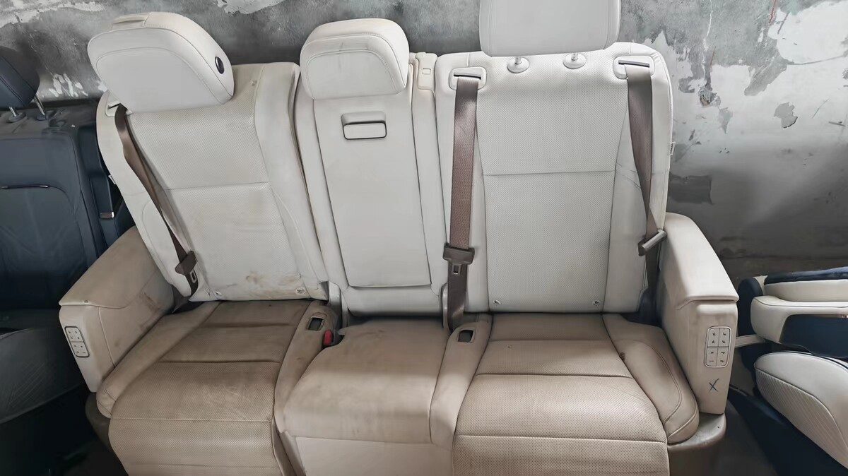Li Auto L6 Li Auto MEGA 뒷좌 시트, 순정 해체 부품, 베이지, 포함 안전벨트