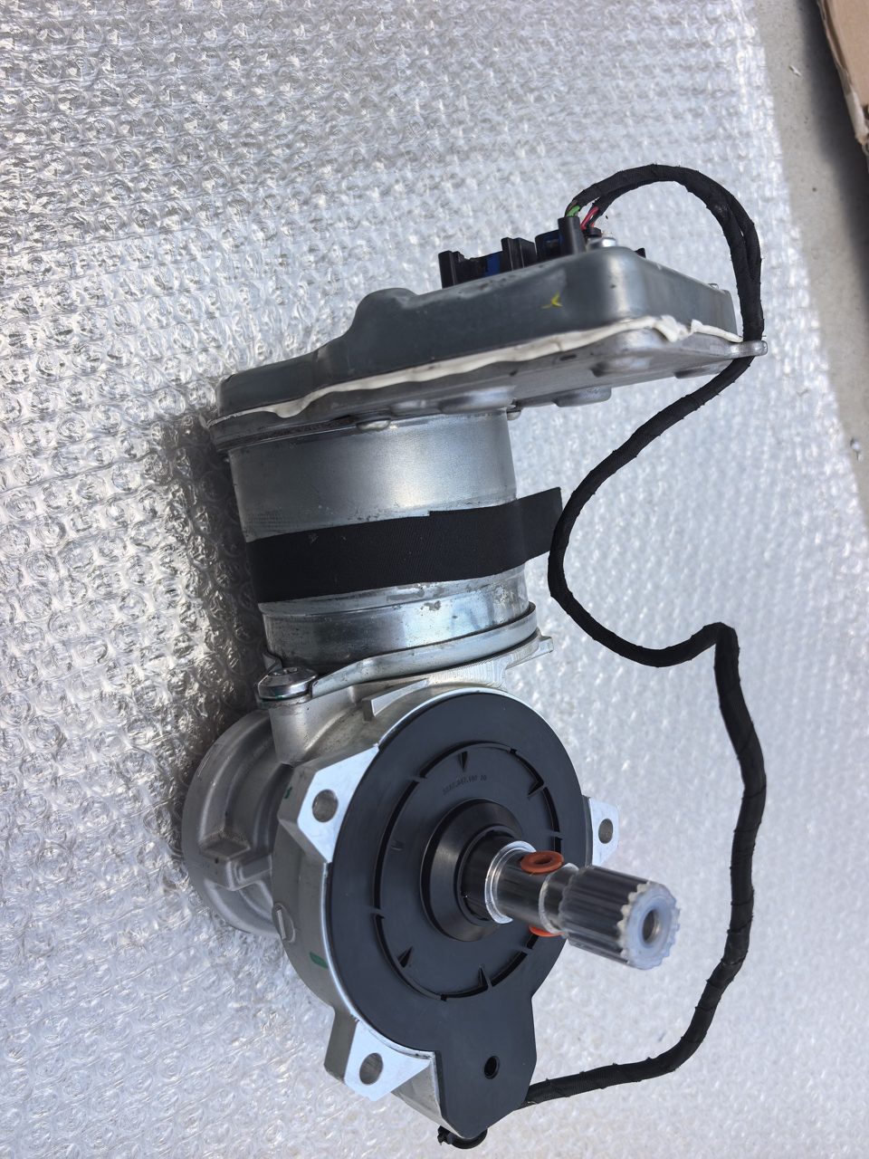 IM Motors S31L OEM Dismantled Steer-by-Wire Column Motor, Electronic Power Assist, with Control Box