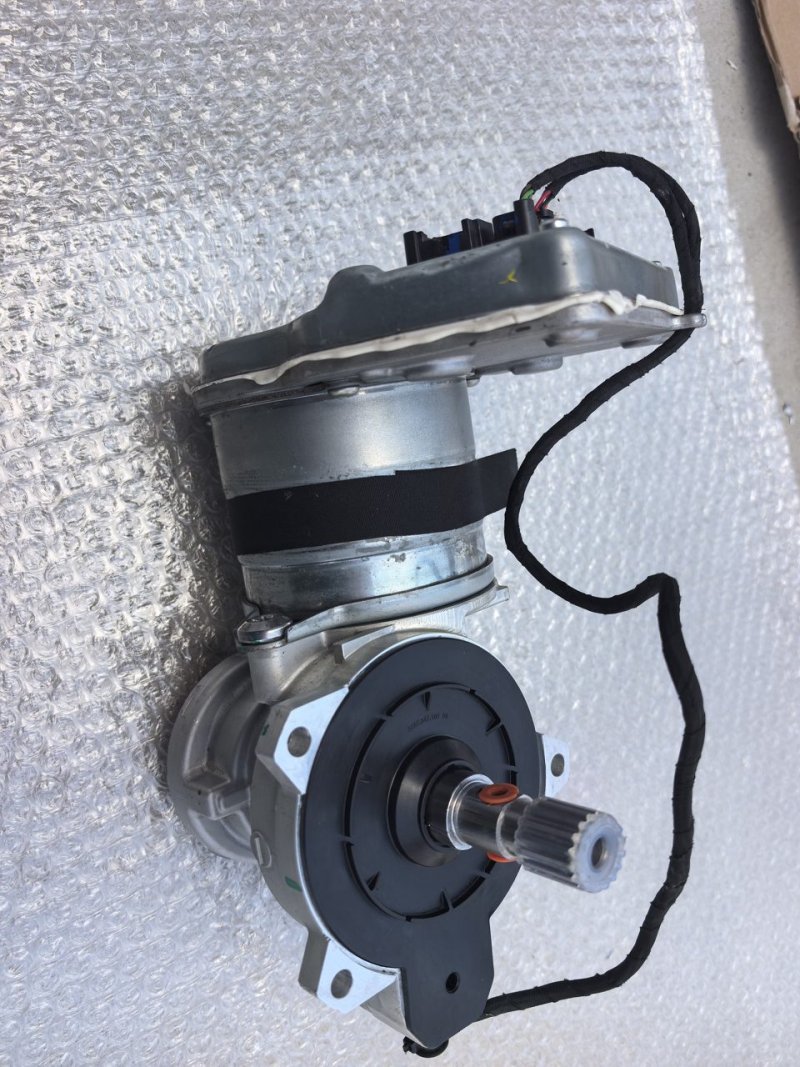 IM Motors S31L 純正 解体 ステアバイワイヤ コラム モーター、 電子 パワーアシスト、 付き コントロールボックス