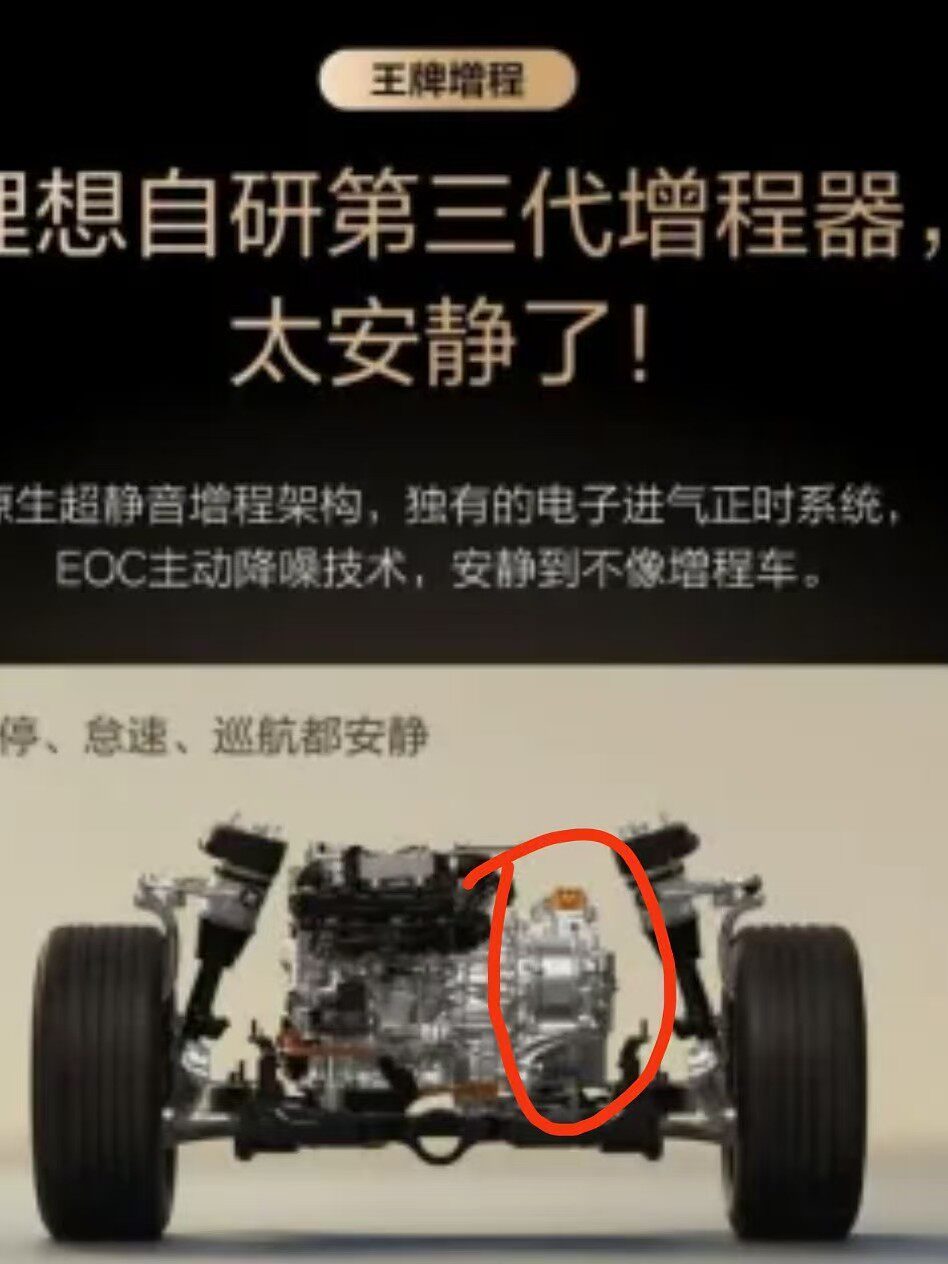 Li Auto L9livis レンジエクステンダー 第3世代 フロント レンジエクステンダー モーター フロント駆動モーター