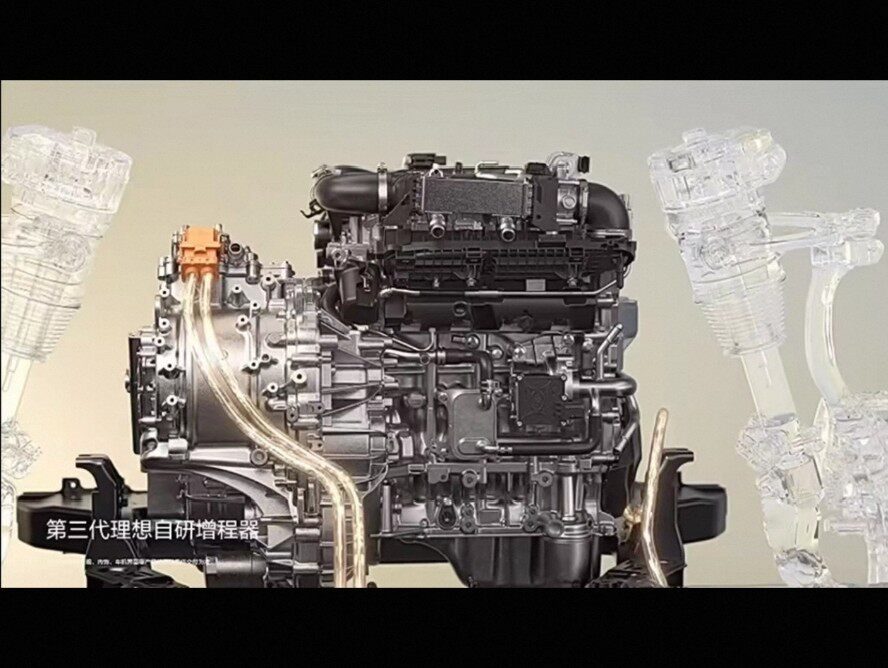 Li Auto L9Livis 第3世代 自社開発 レンジエクステンダー エンジン アッセンブリー