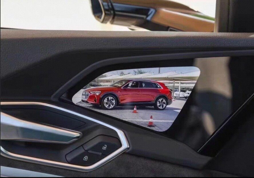 Audi Einlass Anschluss E-tron Elektronisch Außenspiegel Display Monitor