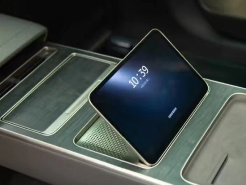 NIO ET9 hintere Reihe Armlehne Entertainment-Bildschirm elektrisch klappbar Monitor Bildschirm