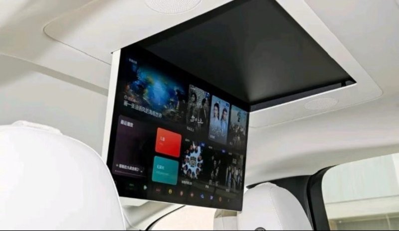 Li Auto MEGAHOME Version Entertainment-Bildschirm hinten Bildschirm Deckendisplay 21.4 Zoll