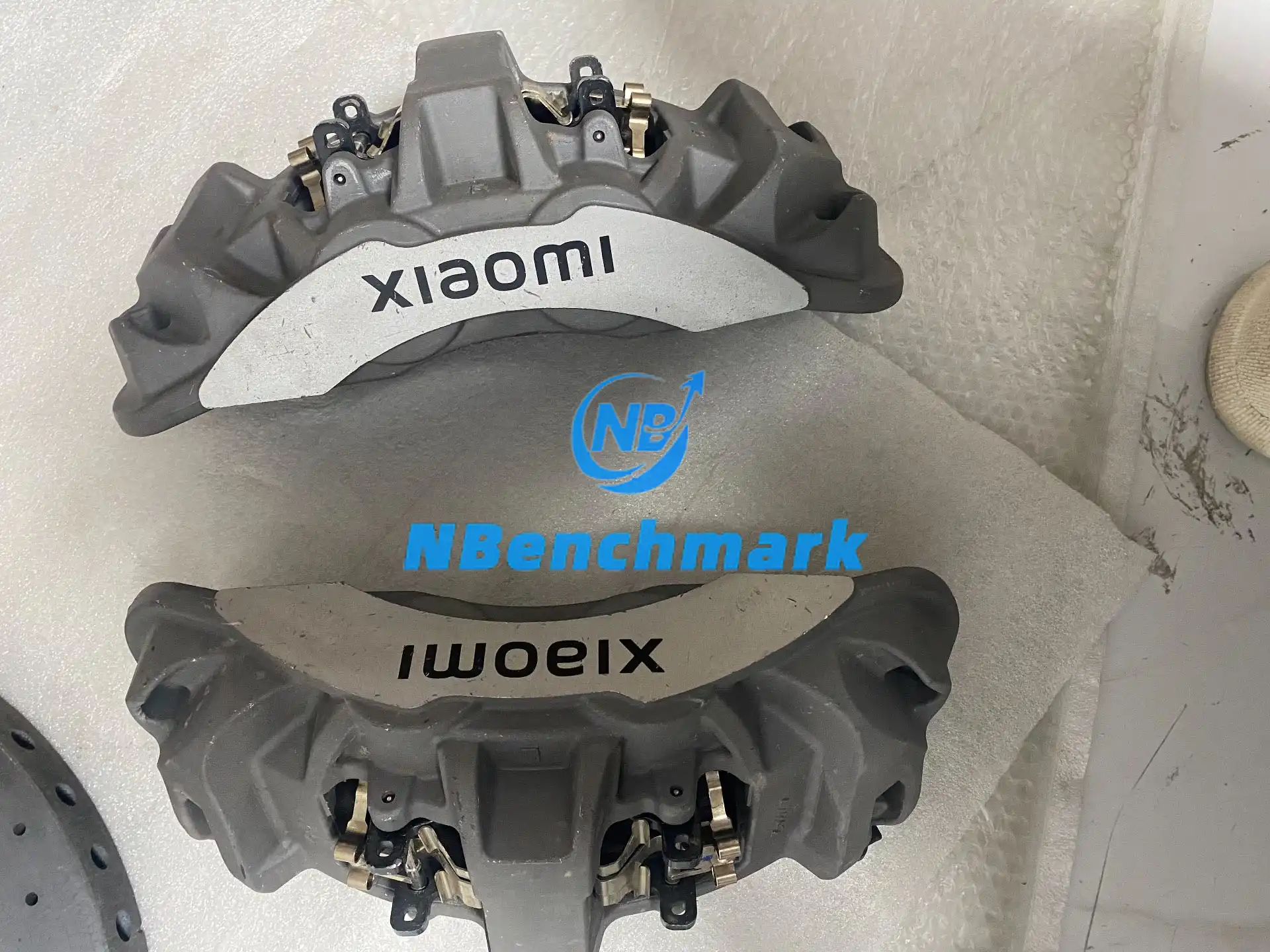 Xiaomi YU7 brake calipers