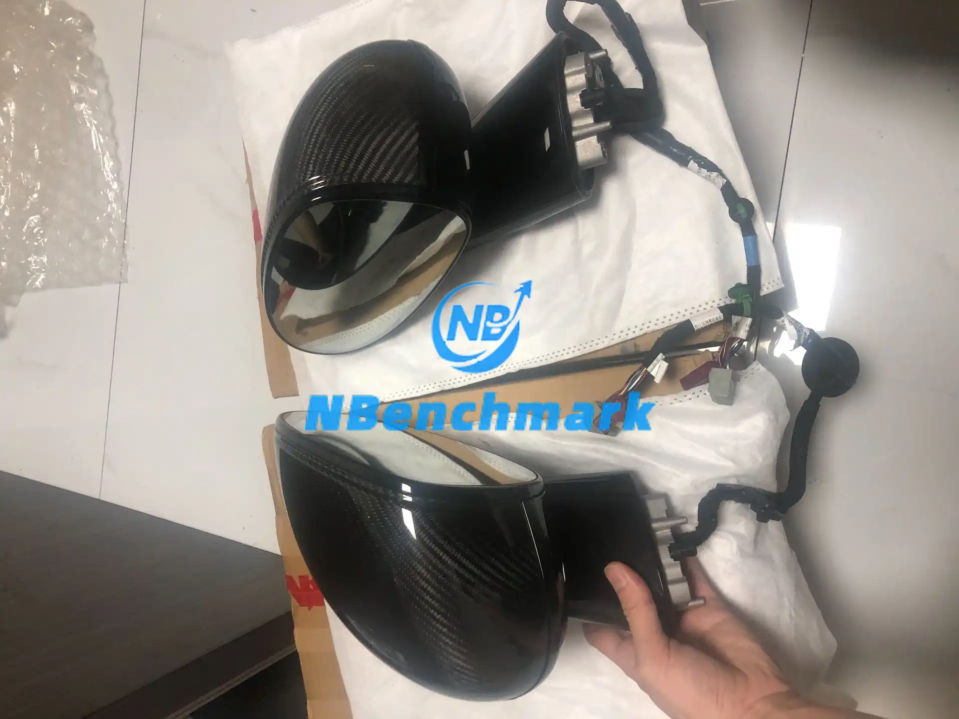 Xiaomi SU7 Ultra carbon fiber rearview mirror assembly