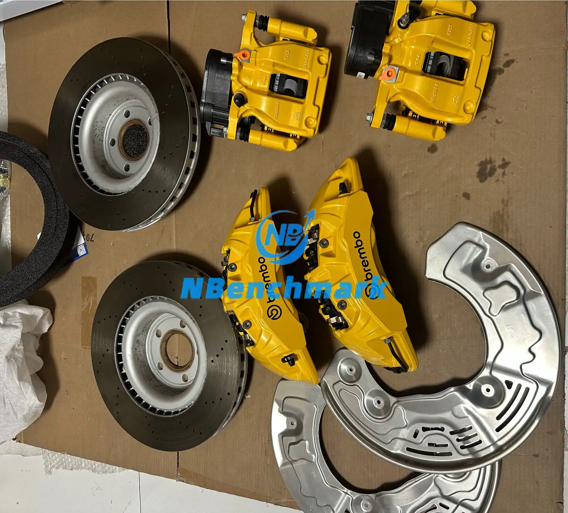 Xiaomi SU7 Brembo Four-Piston Caliper Kit