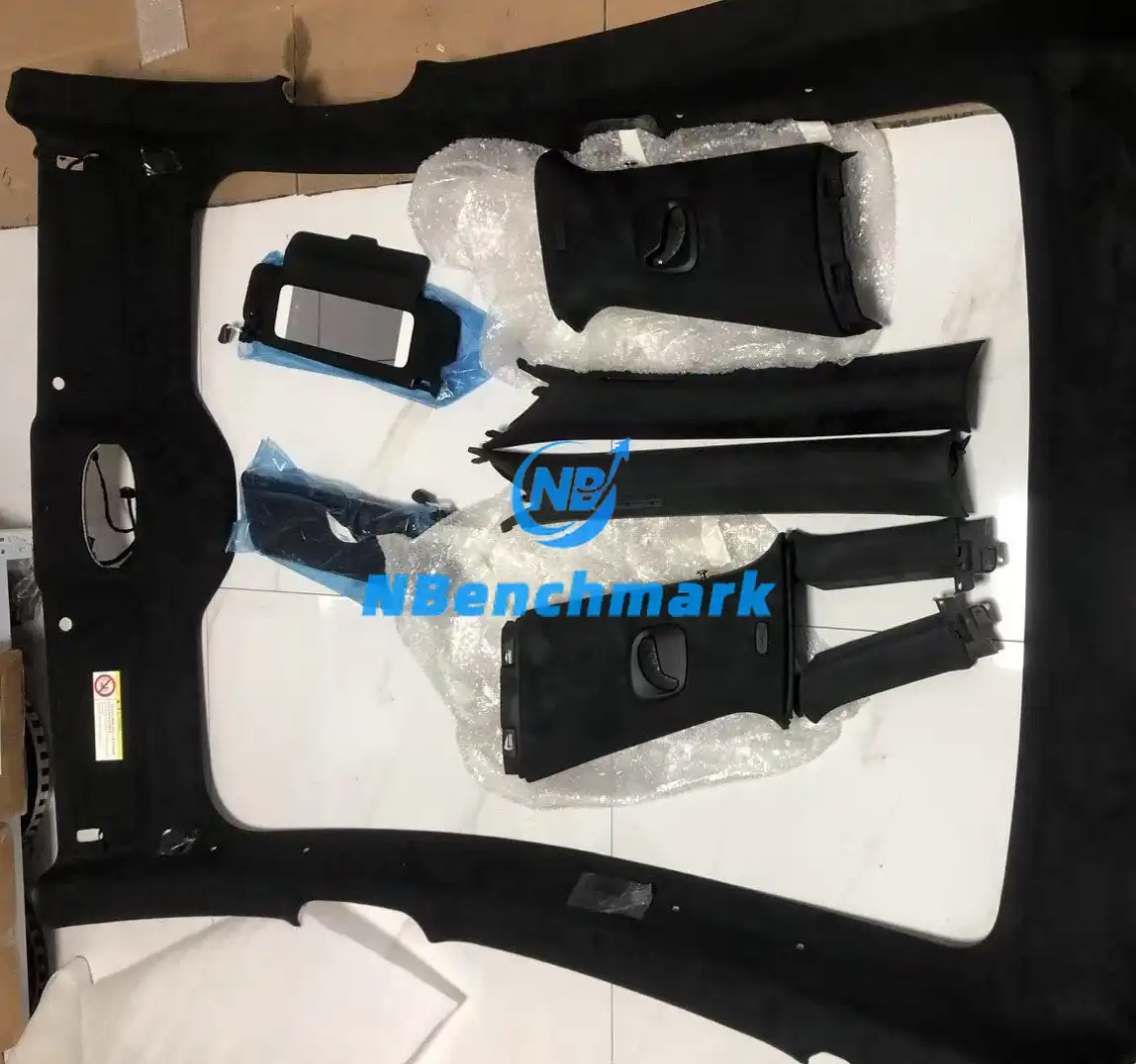 Xiaomi SU7 suede headliner interior