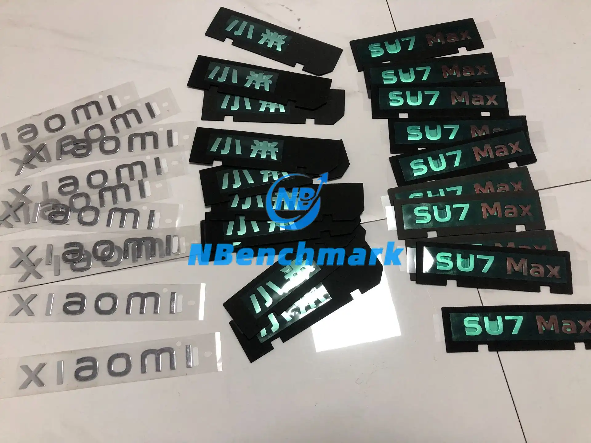 Xiaomi SU7 rear badge trunk badge
