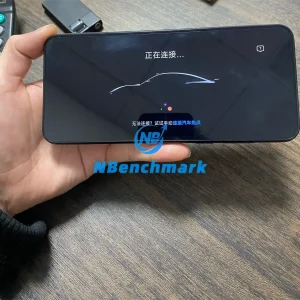 Xiaomi Yu7 rear armrest phone screen