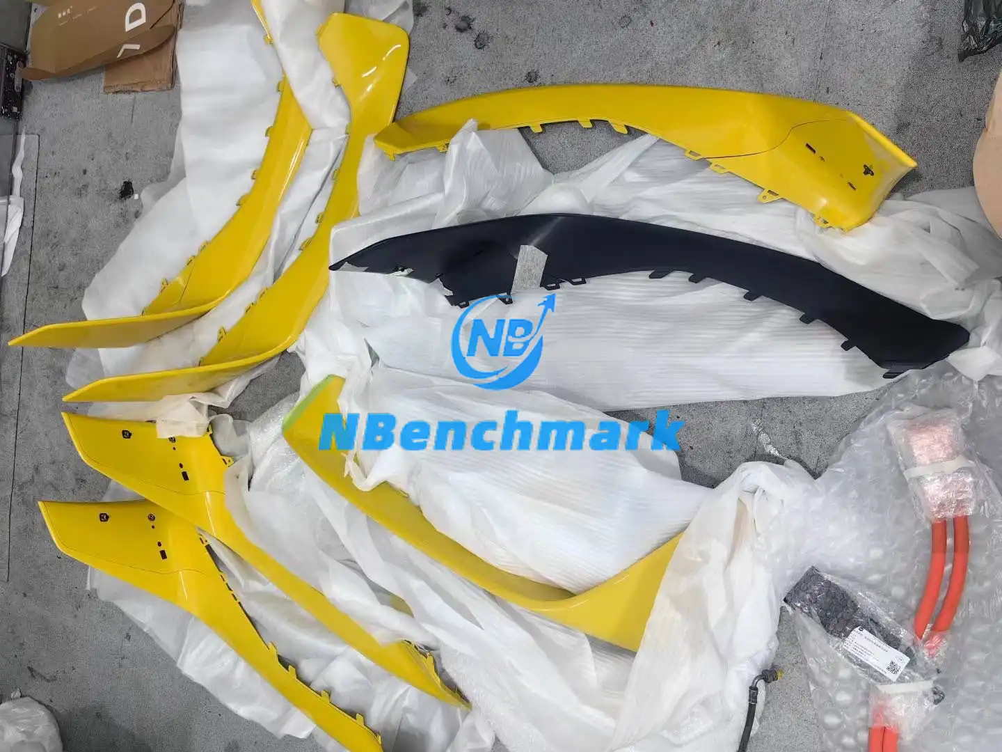 Xiaomi SU7 Ultra front bumper air blade front bumper trim