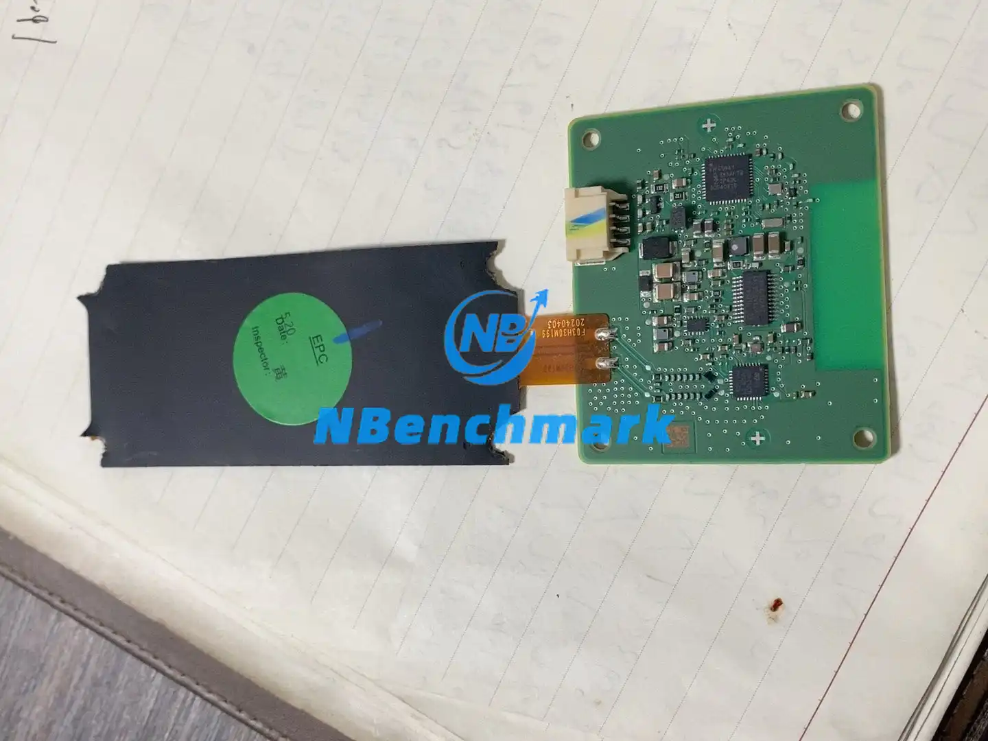 Xiaomi SU7 B-pillar glass NFC module