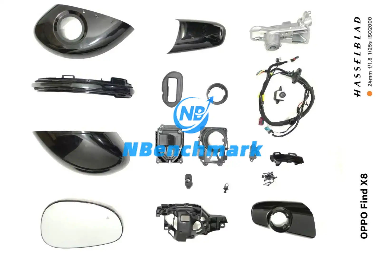Xiaomi YU7 rearview mirror assembly - 图片 3